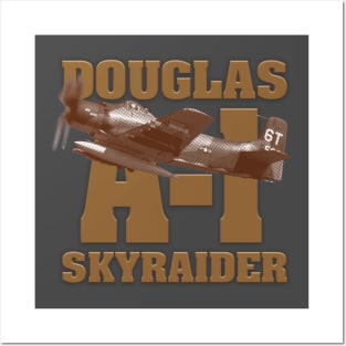 A-1 Skyraider Posters and Art